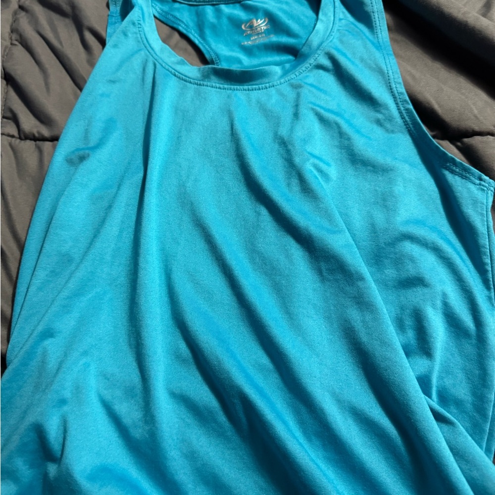 Athletic Works Women's Vibrant Blue Tank Top
